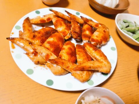 下味いらず！　こってり手羽先